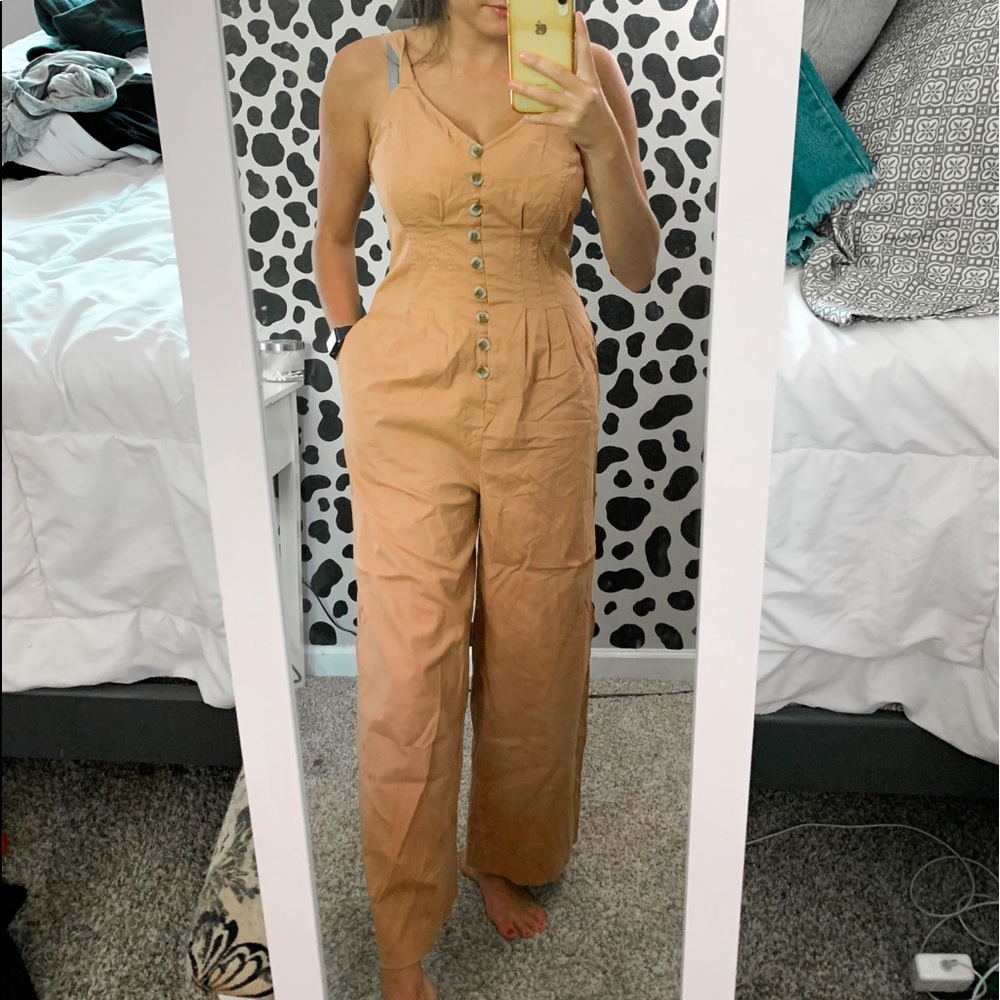 Target Button Jumpsuit